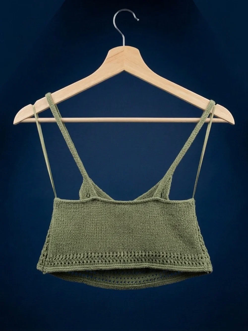 Streetwear Society Olive Crochet Bralette - Picture 2 of 5